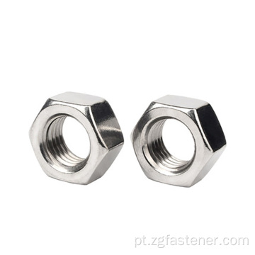 DIN 934 Aço inoxidável nozes M16 Hex Nut A4-80 M22